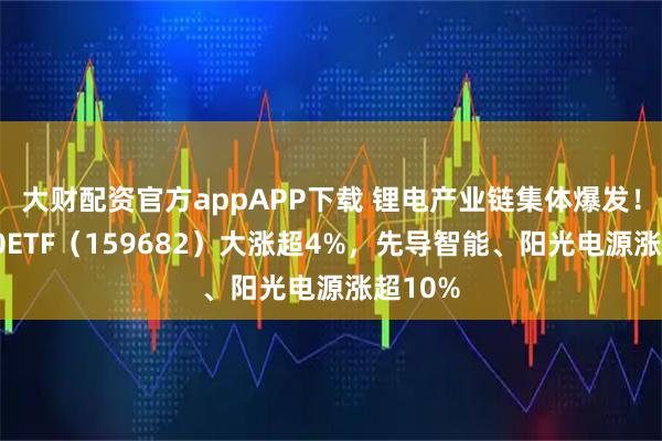 大财配资官方appAPP下载 锂电产业链集体爆发！创业50ETF（159682）大涨超4%，先导智能、阳光电源涨超10%